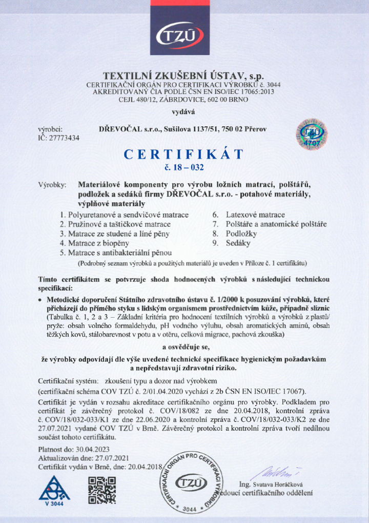 Certifikát