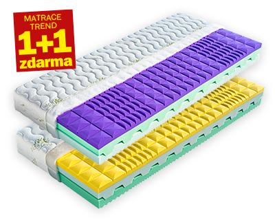 MATRACE TREND 1+1 zdarma