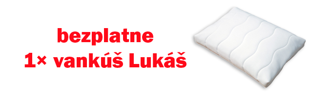 bezplatne 1x vankúš Lukáš
